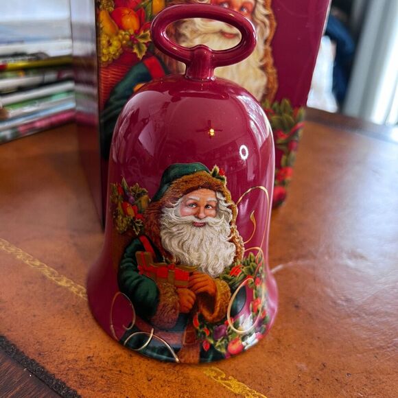 Hallmark St Nicholas Bell Red 2004 "A Christmas to Remember" Collectible Decor - Picture 3 of 9